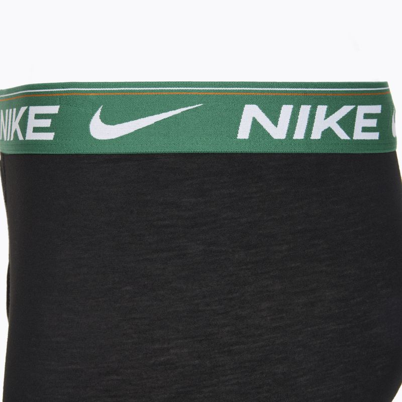 Nike Dri-FIT Ultra Comfort férfi boxeralsó 3 pár fekete evrgreen aura/deep night/fekete derékpántos fekete pár 6