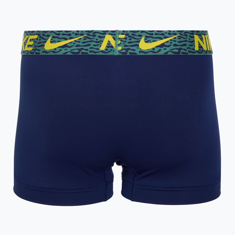 Férfi boxeralsó Nike Dri-Fit Essential Micro Trunk 3 pár kék void/lgh crim/brht citron/evergrn aura/abst wb 5