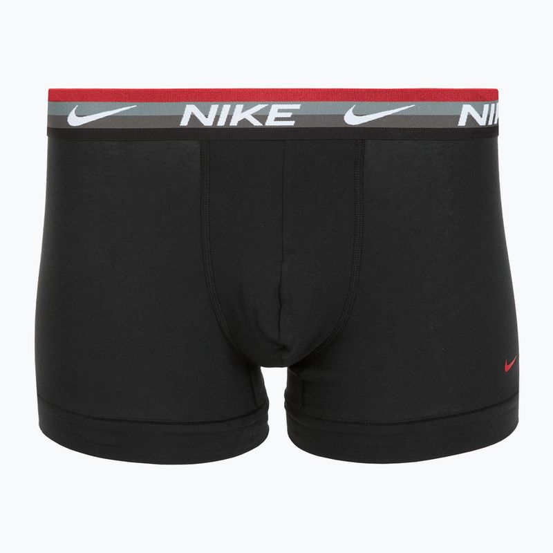 Férfi boxeralsó Nike Everyday Cotton Stretch Trunk 3 pár blk mt airmx wb/uni red/clear grey high shine wb 4
