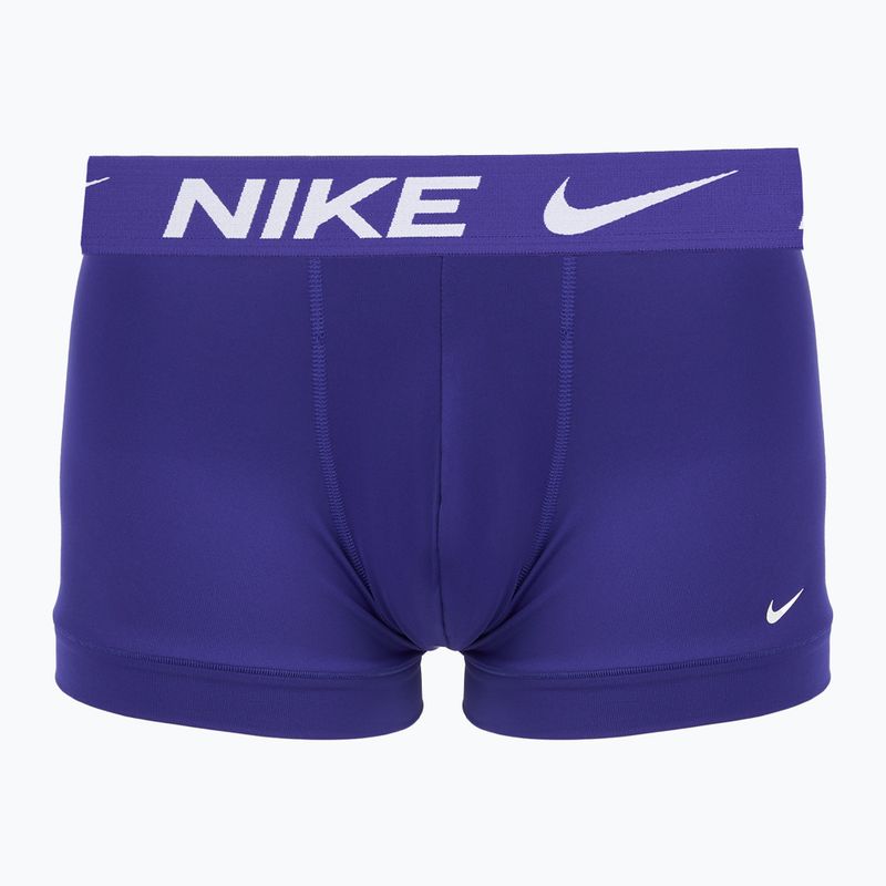 Férfi boxer nadrág Nike Dri-Fit Essential 3 pairs black nike print/mars stone/deep night 2