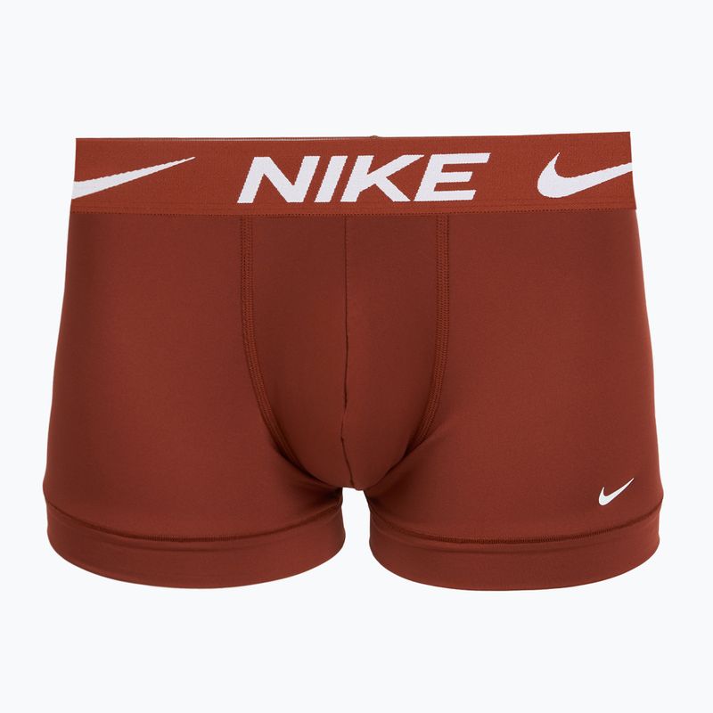 Férfi boxer nadrág Nike Dri-Fit Essential 3 pairs black nike print/mars stone/deep night 4