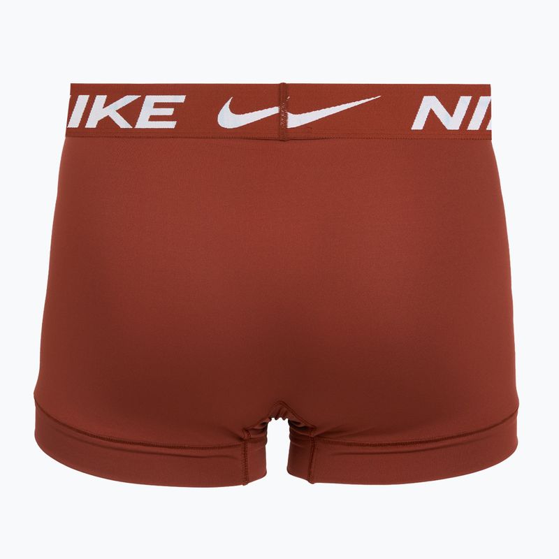 Férfi boxer nadrág Nike Dri-Fit Essential 3 pairs black nike print/mars stone/deep night 5
