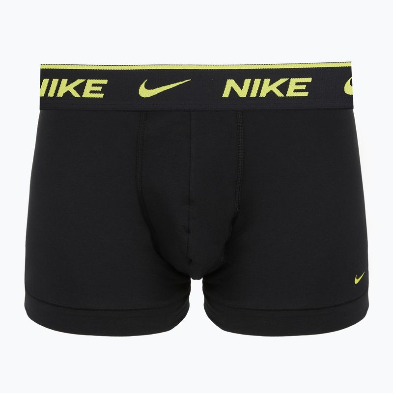 Férfi boxer nadrág Nike Essential Cotton Stretch 2 pairs black pepper 2