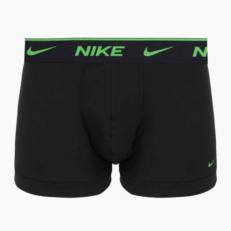 Férfi boxer nadrág Nike Essential Cotton Stretch 2 pairs black pepper 3