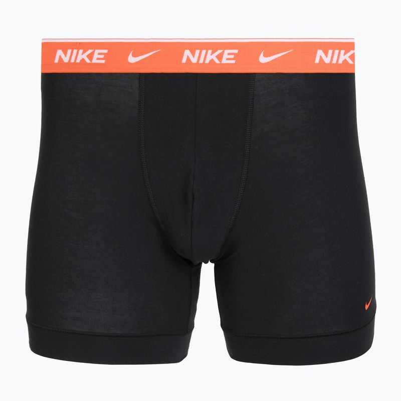 Férfi boxer nadrág Nike Essential Cotton Stretch 3 pairs cinder black 2