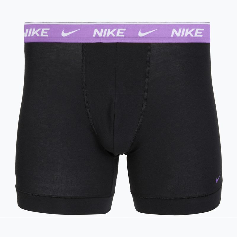 Férfi boxer nadrág Nike Essential Cotton Stretch 3 pairs cinder black 3
