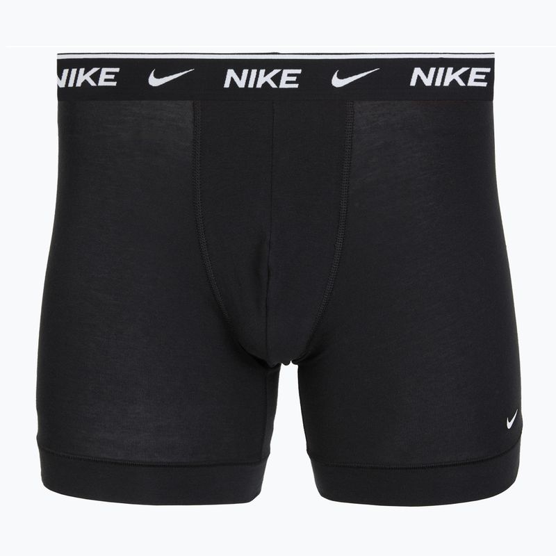 Férfi boxer nadrág Nike Essential Cotton Stretch 3 pairs cinder black 4