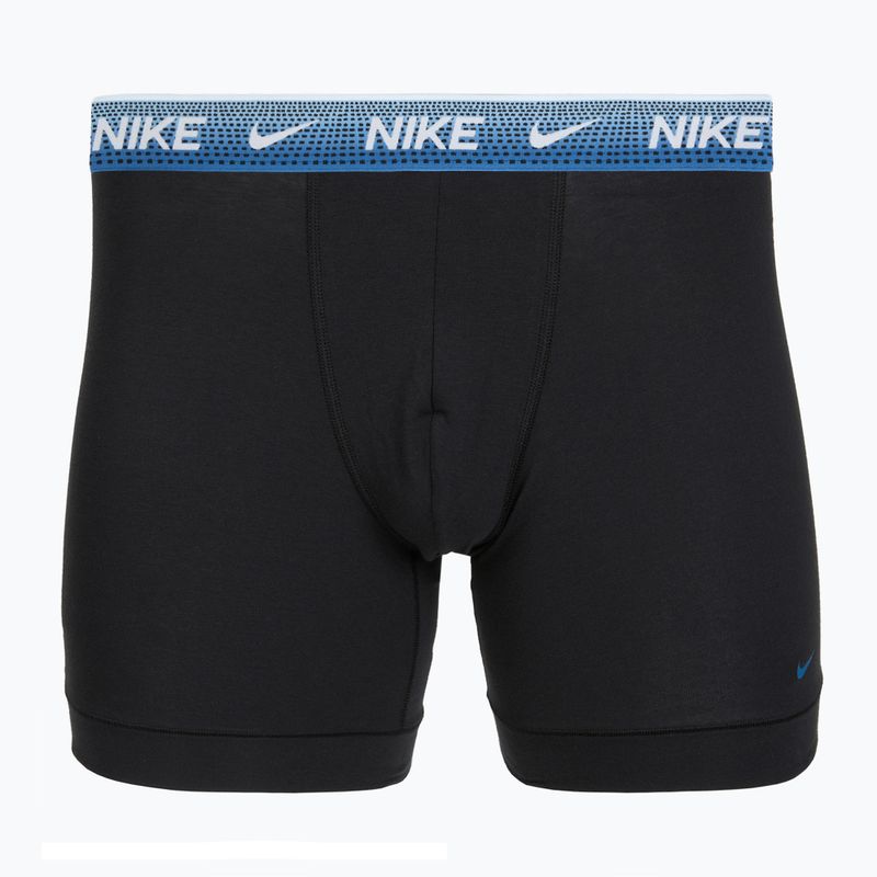 Férfi boxer nadrág Nike Essential Cotton Stretch 3 pairs blue dawn 3