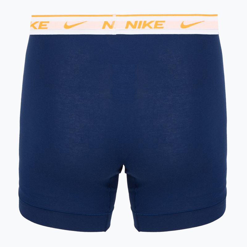 Férfi boxer nadrág Nike Essential Cotton Stretch 3 pairs blue graphite 3