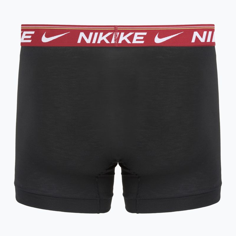 Férfi boxeralsók Nike Dri-FIT Ultra Comfort 3 pairs black/team crimson/dark raisin/black 3
