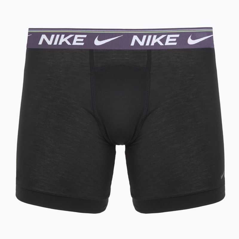 Férfi boxeralsók Nike Dri-FIT Ultra Comfort 3 pairs black/team crimson/dark raisin/black 6