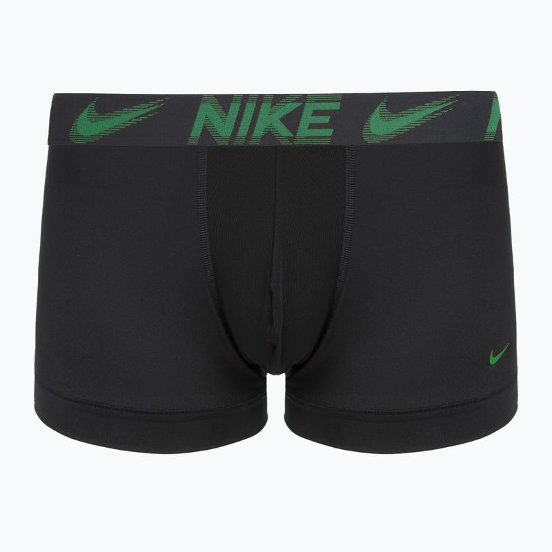 Férfi boxeralsók Nike Dri-Fit Essential Micro Trunk 3 pairs black/game royal/malachite/un gold/zoom wb 5