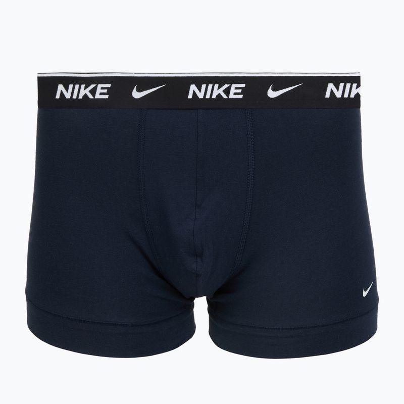 Férfi boxer nadrág Nike Essential Cotton Stretch Trunk dark navy 3