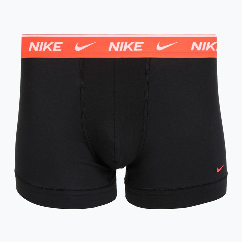 Férfi boxer nadrág Nike Cotton Stretch Trunk 2 pairs onyx 2
