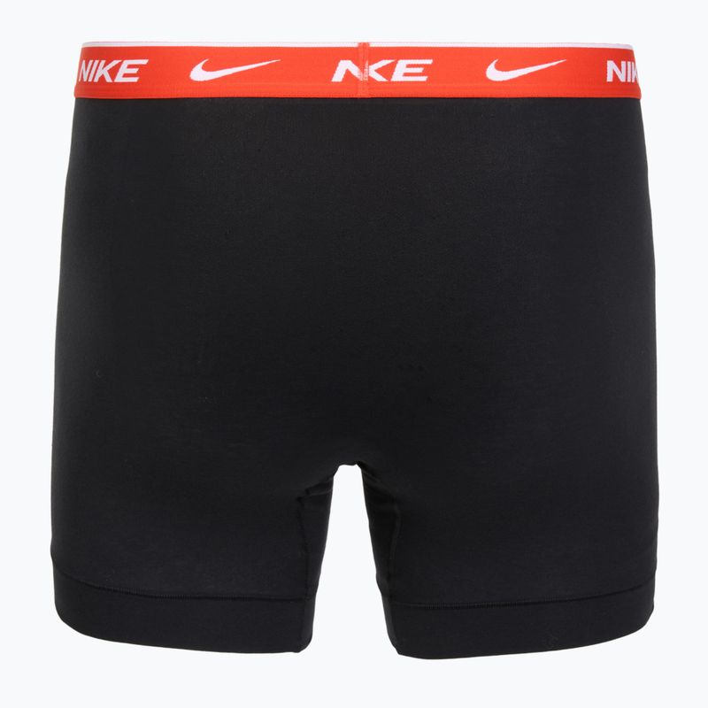 Férfi boxerek Nike Essential Cotton Stretch 5 pairs black/volt/pt red/game royal/sm green/un gold wb 3