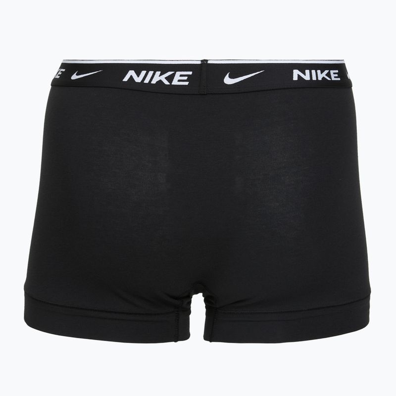 Férfi boxer nadrág Nike Essential Cotton Stretch Trunk Black 2