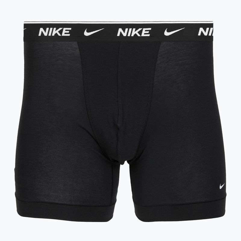 Férfi boxer nadrág Nike Cotton Stretch Boxer Brief black/blue/navy 4