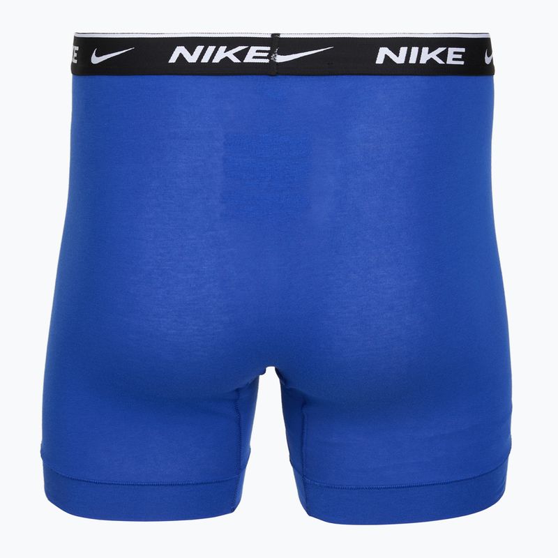 Férfi boxer nadrág Nike Cotton Stretch Boxer Brief black/blue/navy 5