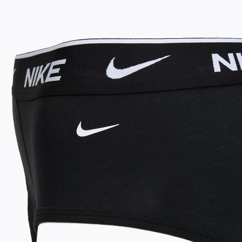 Férfi boxeralsó Nike Cotton Stretch Brief Black 3