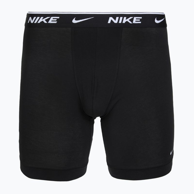 Férfi boxer nadrág Nike Long Boxer Brief black 2