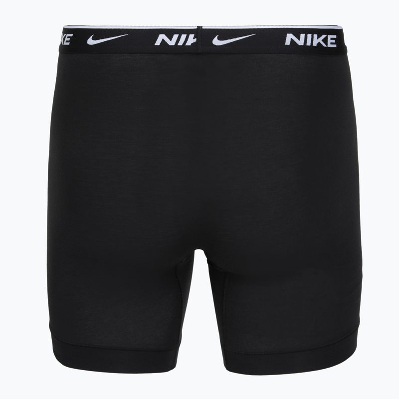 Férfi boxer nadrág Nike Long Boxer Brief black 3