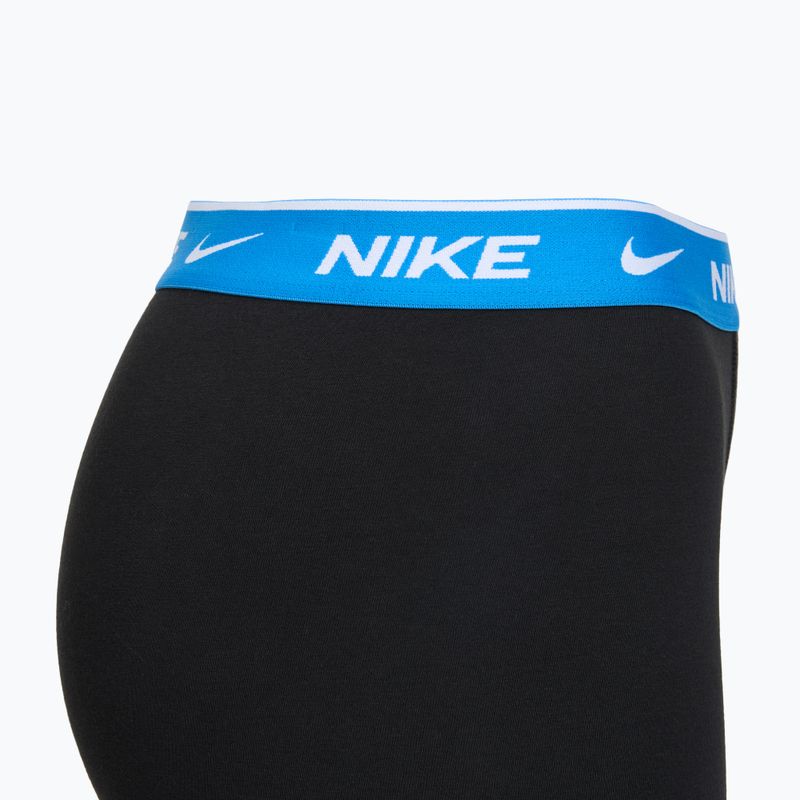 Férfi boxer nadrág Nike Cotton Stretch Trunk 3 pack open black 4