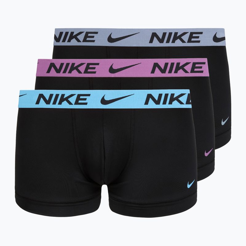 Férfi boxer nadrág Nike Dri-Fit Essential Micro Trunk 3 pack aluminum