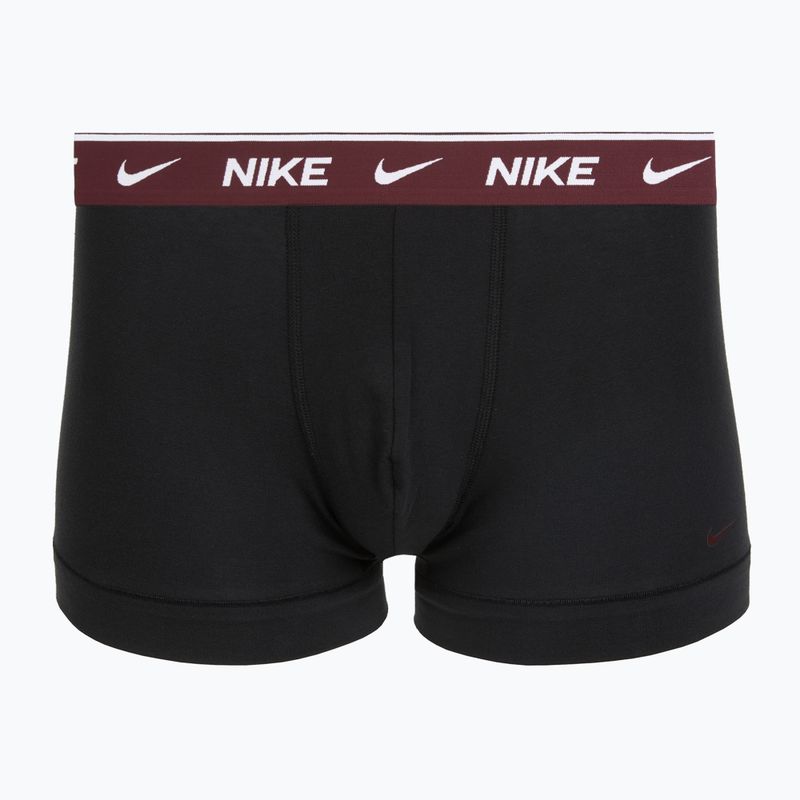 Férfi boxer nadrág Nike Essential Cotton Stretch open black 3