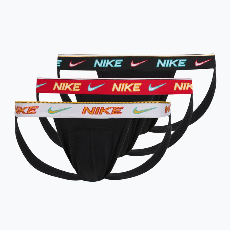 Férfi boxer nadrág Nike Cotton Stretch Jock Strap Steel Grey 7