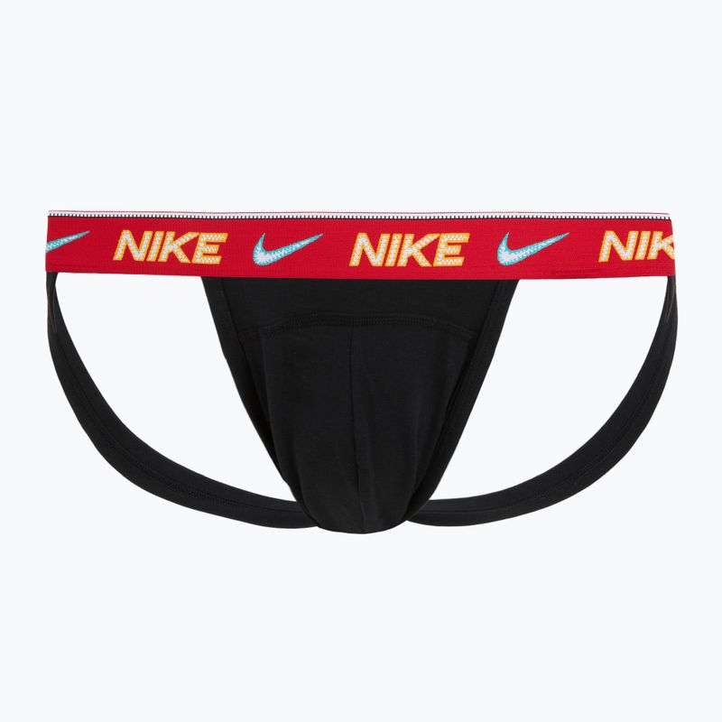 Férfi boxer nadrág Nike Cotton Stretch Jock Strap Steel Grey 4