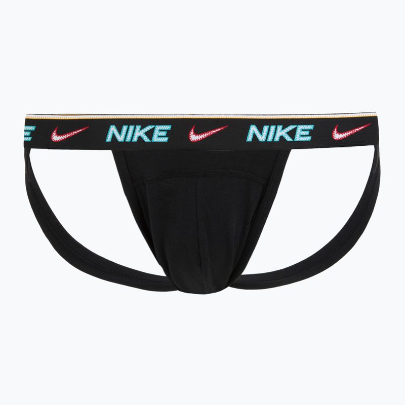 Férfi boxer nadrág Nike Cotton Stretch Jock Strap Steel Grey 5