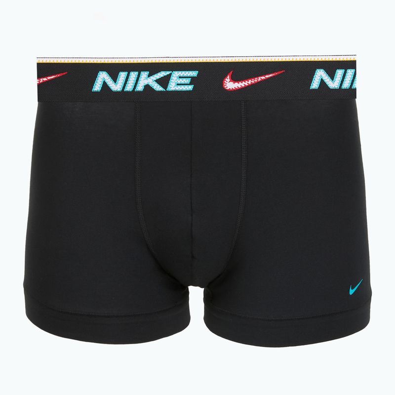 Férfi boxer nadrág Nike Cotton Stretch Trunk 3 pack steel Grey 2