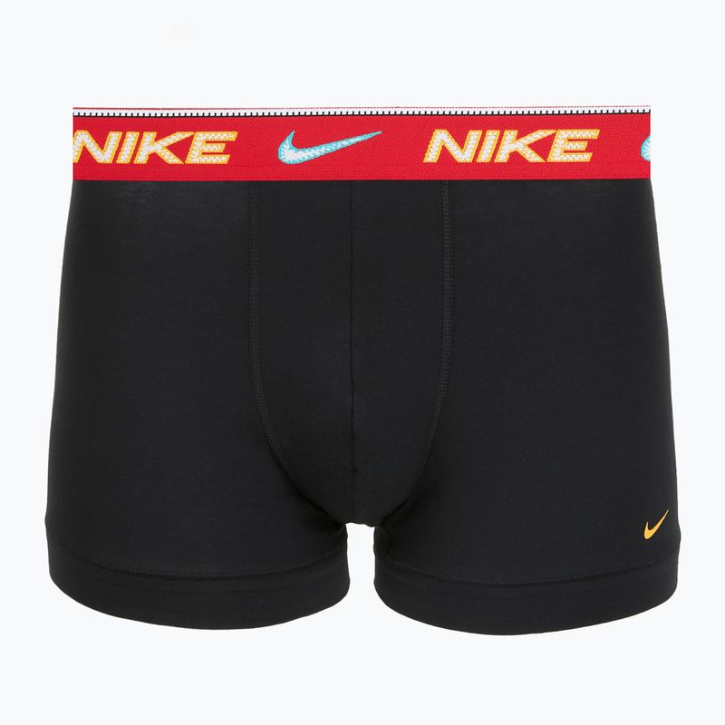 Férfi boxer nadrág Nike Cotton Stretch Trunk 3 pack steel Grey 3