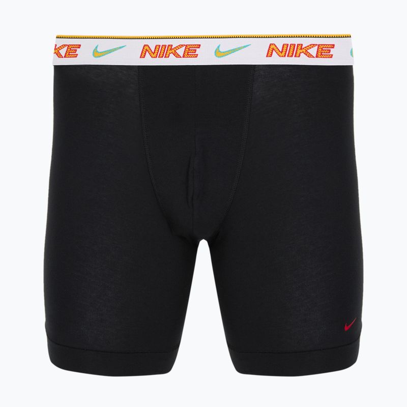 Férfi boxer nadrág Nike Long Boxer Brief steel grey 2