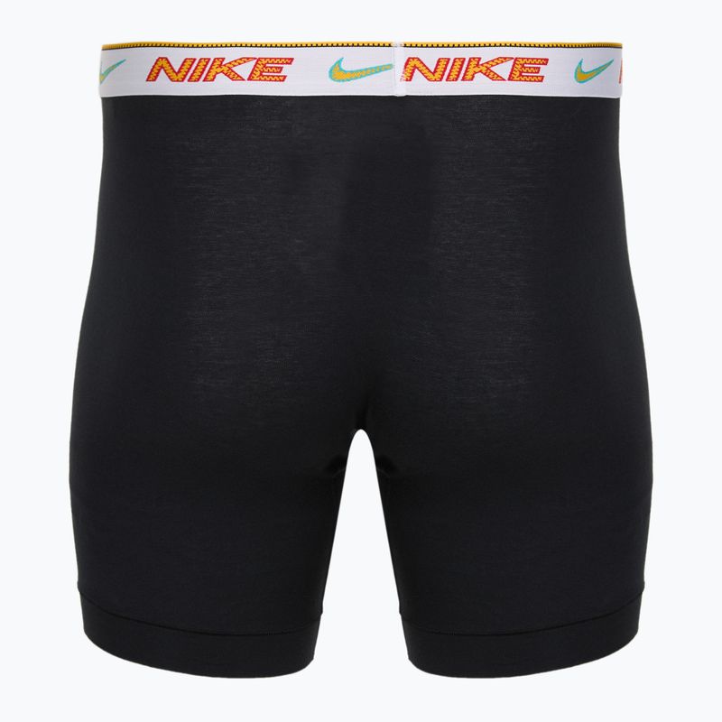Férfi boxer nadrág Nike Long Boxer Brief steel grey 3
