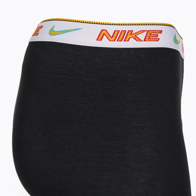 Férfi boxer nadrág Nike Long Boxer Brief steel grey 4