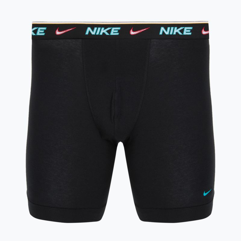 Férfi boxer nadrág Nike Long Boxer Brief steel grey 6