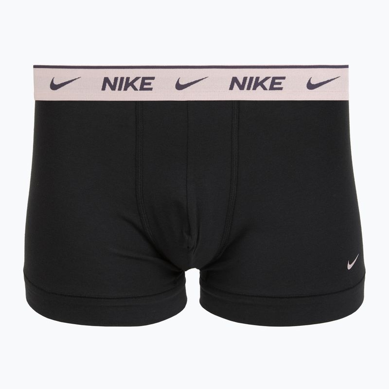 Férfi boxer nadrág Nike Cotton Stretch Trunk 3 pack charcoal heather 2