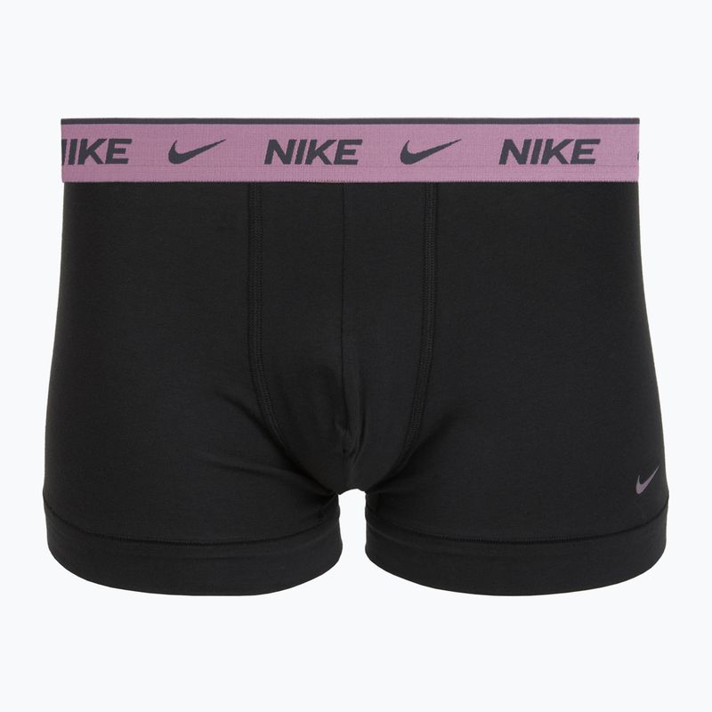 Férfi boxer nadrág Nike Cotton Stretch Trunk 3 pack charcoal heather 3