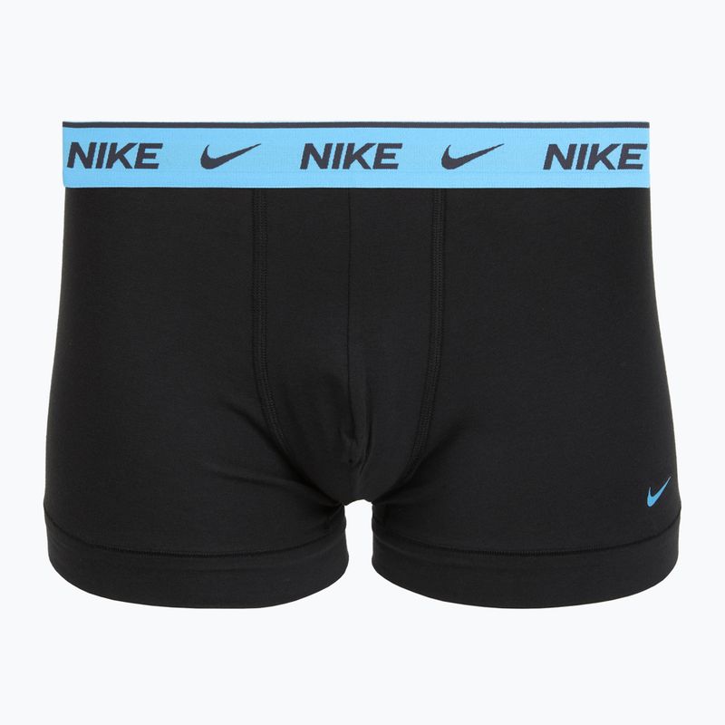 Férfi boxer nadrág Nike Cotton Stretch Trunk 3 pack charcoal heather 4