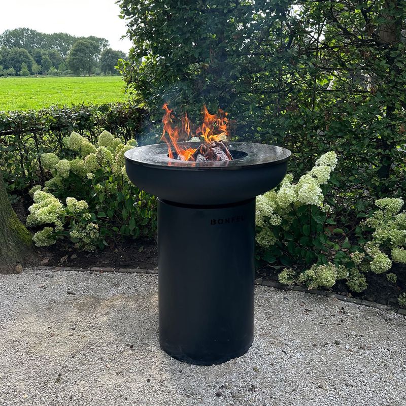 Kerti tűztál BonFeu BonBiza black 6