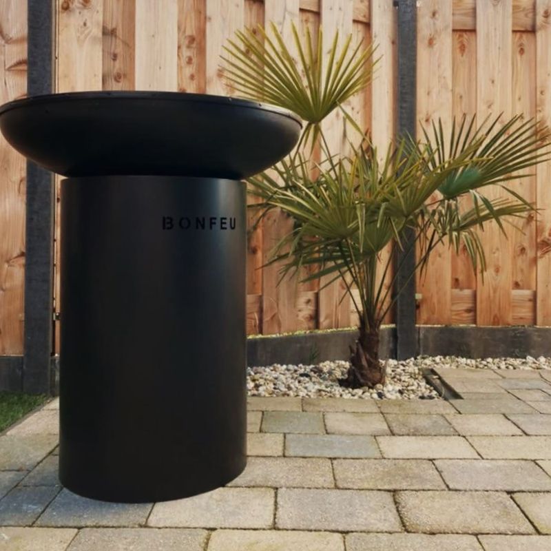 Kerti tűztál BonFeu BonBiza black 10