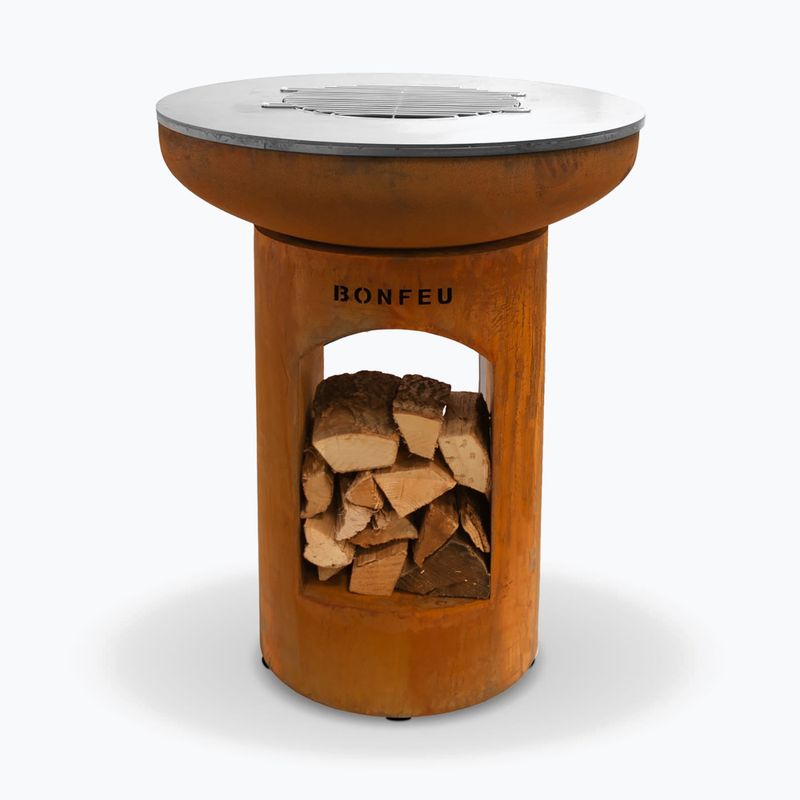 Kerti tűztál BonFeu BonBiza corten 2