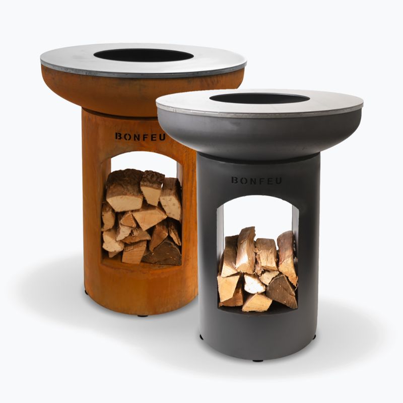 Kerti tűztál BonFeu BonBiza corten 4
