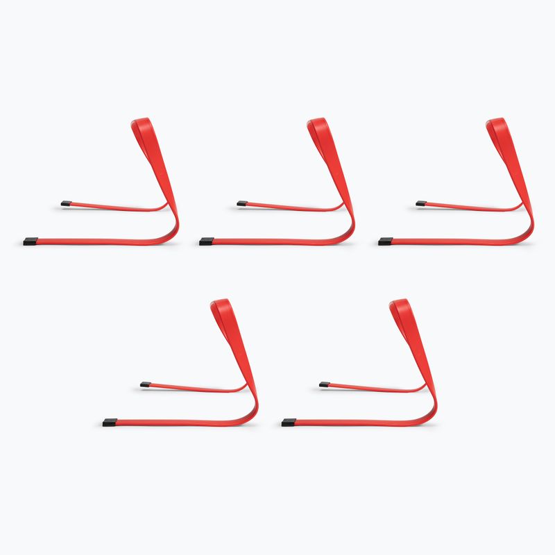 Pure2Improve Rugalmas koordinációs akadályok piros 23 cm 3588 4