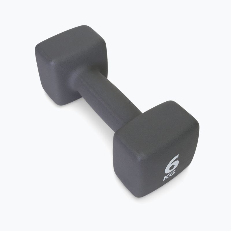 Pure2Improve neoprén súlyzó 6 kg szürke P2I201440 2
