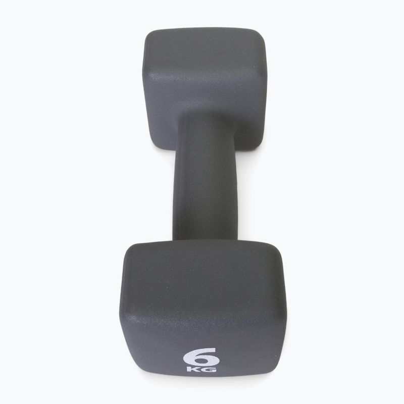 Pure2Improve neoprén súlyzó 6 kg szürke P2I201440 3