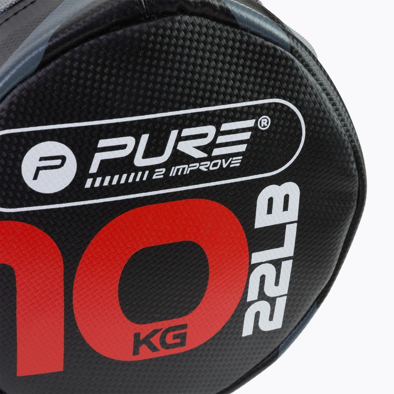 10 kg-os boxzsák Pure2Improve Power Bag piros-fekete P2I201720 4