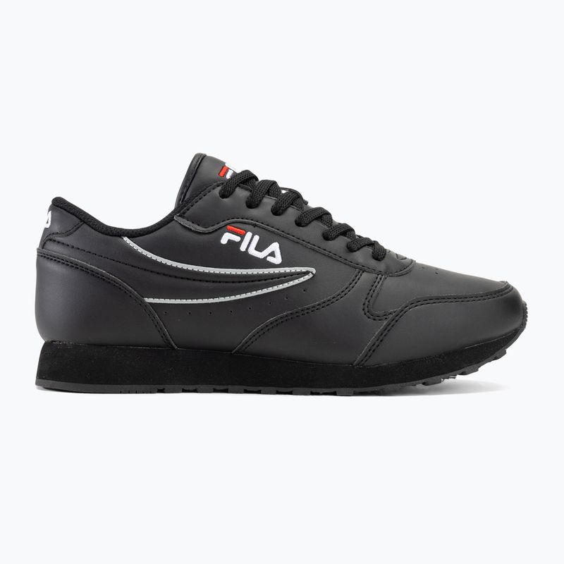 FILA női cipő Orbit Low fekete/fekete 2