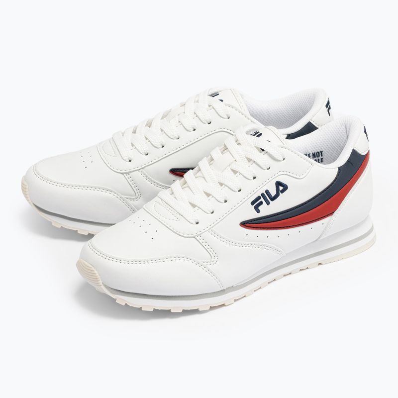 Gyerekcipő FILA Orbit white/dress blues 8